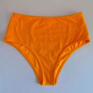 Aerie marigold high cut cheeky swim bottom, Size M
